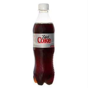 Coca-Cola diète bouteille 500ml.