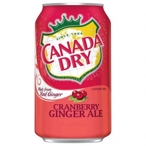 Canada dry canneberge canette 355ml.