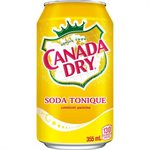 Canada dry soda tonique canette 355ml.
