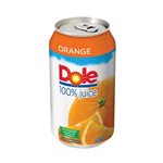Dole jus orange canette 340ml.