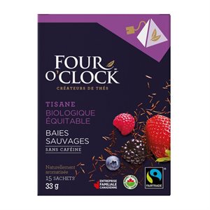 Four O'Clock thé baies sauvages bio / équit. (15 / bte)