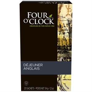Four O'Clock thé noir déjeuner anglais (80 / bte)