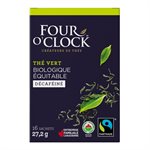 Four O'Clock thé vert déca bio / équit. (80 / bte)