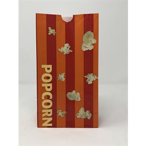 Sac à maïs soufflé orange 46oz (1000 / bte)