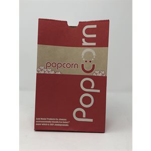 Sac à Mais Soufflé Écologique Rouge 500 x 85 oz