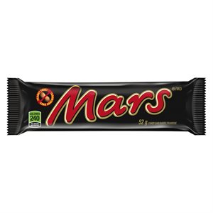 Chocolat mars 52g.