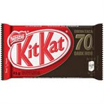 Chocolat kit kat noir 70% 41g.