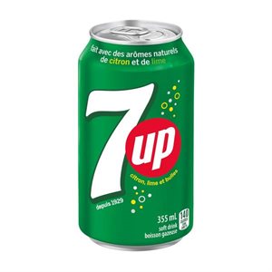 7 Up canette 355ml.