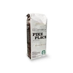 Starbucks pike place déca 6x1lb.